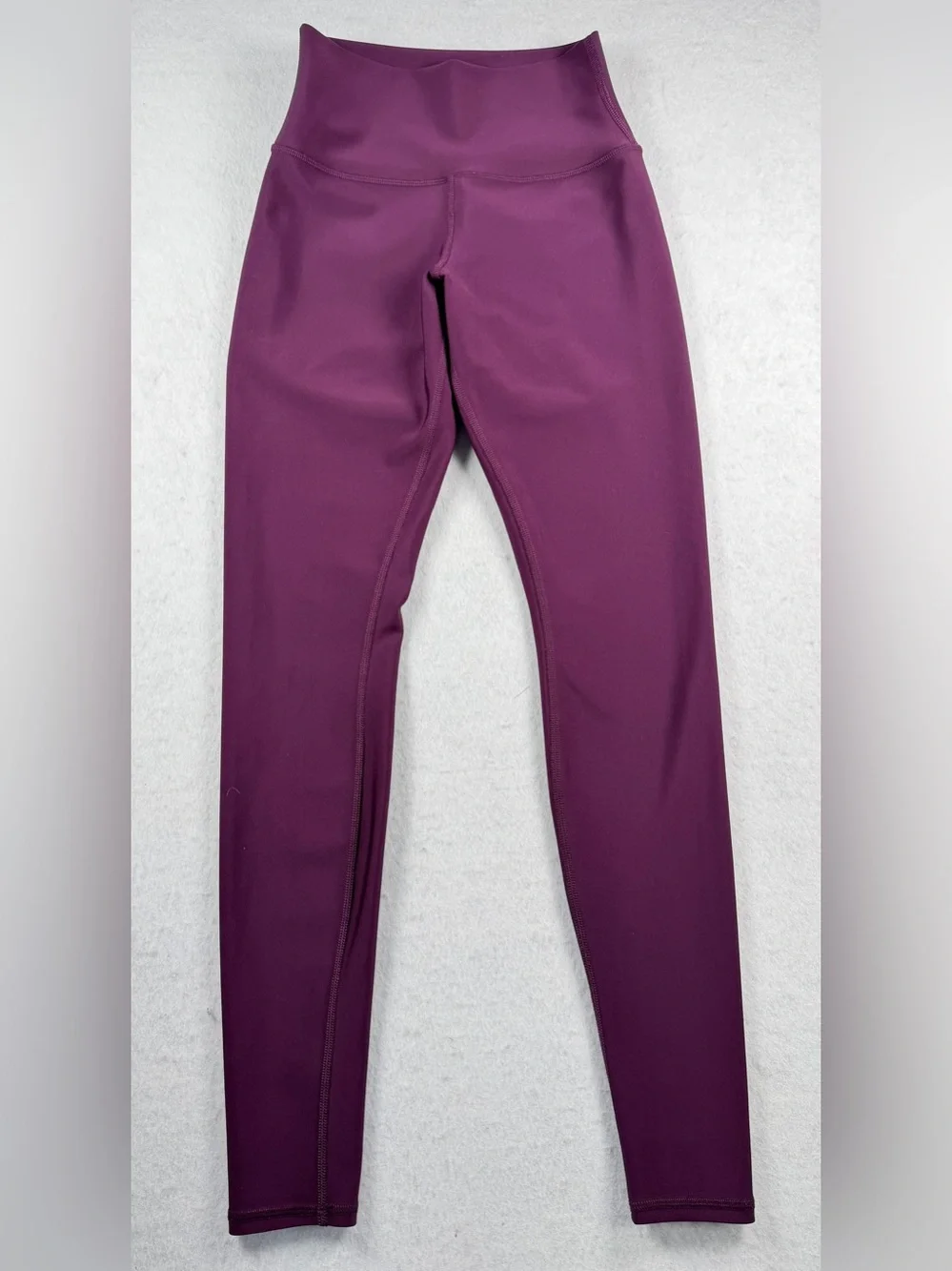 Alo Yoga High-Waist Airlift Leggings Dark Plum Maroon Size Small